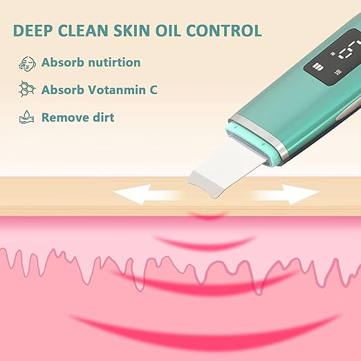 Ultrasonic Blackhead Remover Scrubber