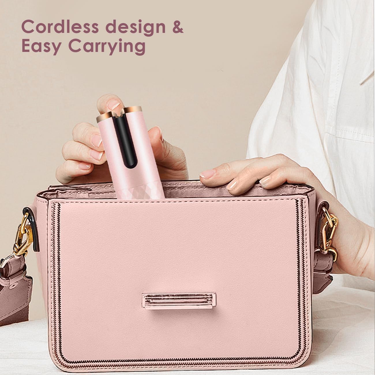 Automatic Wireless Hair Curler