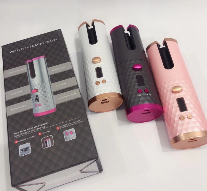 Automatic Wireless Hair Curler